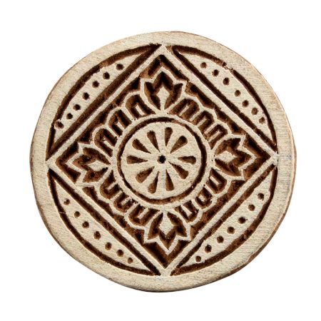 Set of 1 Piece New Wooden Printing Block